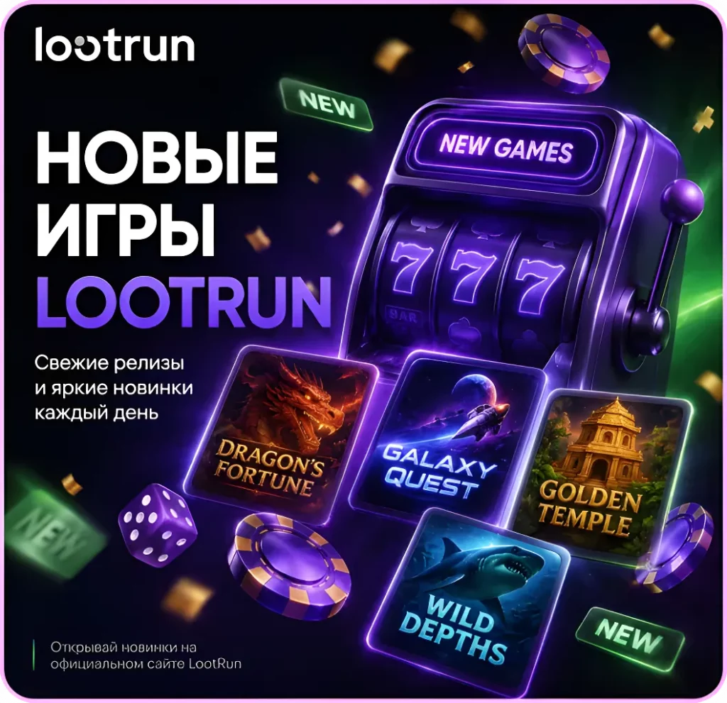 lootrun казино официальный сайт для игры в новые игры платформы